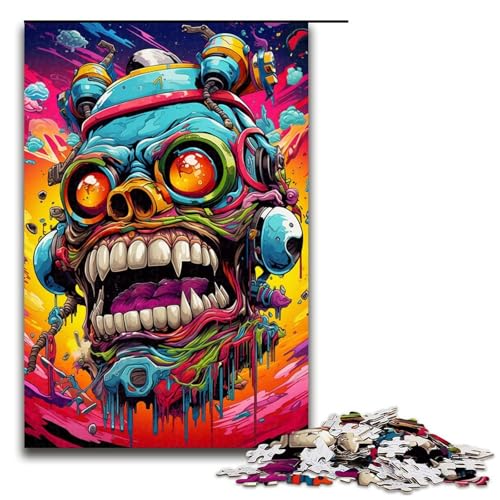 Puzzle für Erwachsene 1000 Teile Roboter von Splatters Viele Dicke Bunte Wolken am Himmel Geburtstagsgeschenk für Teenager ab 14 Jahren 75 x 50 cm Puzzle für Erwachsene 1000 Teile Roboter von Splatters Viele Dicke Bunte Wolken am Himmel Geburtstagsgeschenk für Teenager ab 14 Jahren 75 x 50 cm von QSYFNBZL