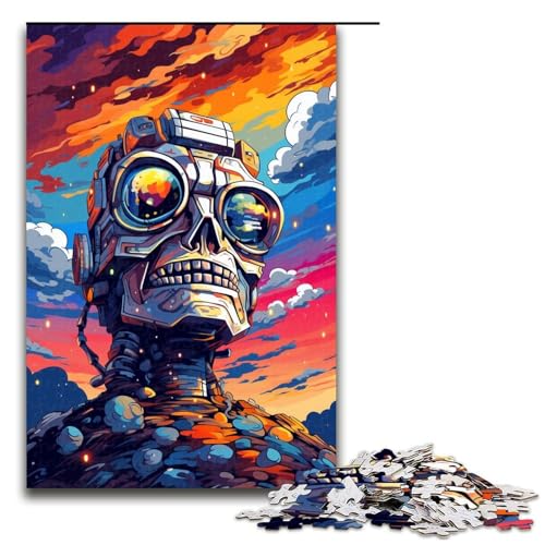 Puzzle für Erwachsene 1000 Teile Roboter von Splatters Viele Dicke Bunte Wolken am Himmel Spielzeug Intellektuelles Spiel ganze Familie 75 x 50 cm Puzzle für Erwachsene 1000 Teile Roboter von Splatters Viele Dicke Bunte Wolken am Himmel Spielzeug Intellektuelles Spiel ganze Familie 75 x 50 cm von QSYFNBZL