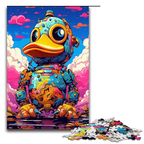 Puzzle für Erwachsene 1000 Teile Roboterente von SplattersLots of Thick Coloured Clouds Puzzle Geburtstagsgeschenk für Teenager ab 14 Jahren 75 x 50 cm Puzzle für Erwachsene 1000 Teile Roboterente von SplattersLots of Thick Coloured Clouds Puzzle Geburtstagsgeschenk für Teenager ab 14 Jahren 75 x 50 cm von QSYFNBZL
