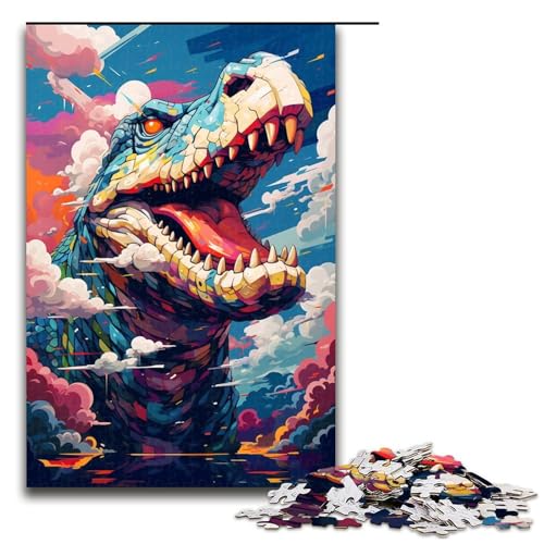 Puzzle für Erwachsene 1000 Teile Roboterkrokodile von SplattersLots Dickes farbiges Puzzle für Lernspiele Herausforderungsspielzeug einzigartige Heimdekoration und Geschenke 75 x 50 cm Puzzle für Erwachsene 1000 Teile Roboterkrokodile von SplattersLots Dickes farbiges Puzzle für Lernspiele Herausforderungsspielzeug einzigartige Heimdekoration und Geschenke 75 x 50 cm von QSYFNBZL