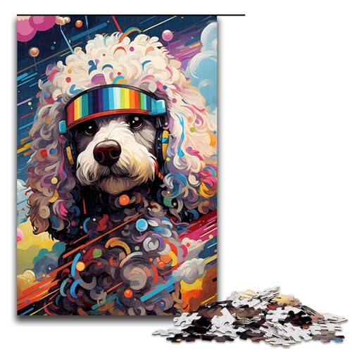 Puzzle für Erwachsene 1000 Teile Roboterpudel von Splatters Viele Dicke Bunte Puzzles für Kinder Holzpuzzle dekomprimierendes intellektuelles Lernspielzeug 75 x 50 cm Puzzle für Erwachsene 1000 Teile Roboterpudel von Splatters Viele Dicke Bunte Puzzles für Kinder Holzpuzzle dekomprimierendes intellektuelles Lernspielzeug 75 x 50 cm von QSYFNBZL
