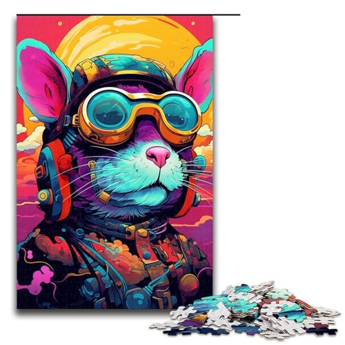Puzzle für Erwachsene 1000 Teile Roboterratte von SplattersLots of Thick Coloured Clouds Puzzles Spiele Spielzeug Geschenk geeignet für die Schreibtischdekoration 75 x 50 cm Puzzle für Erwachsene 1000 Teile Roboterratte von SplattersLots of Thick Coloured Clouds Puzzles Spiele Spielzeug Geschenk geeignet für die Schreibtischdekoration 75 x 50 cm von QSYFNBZL