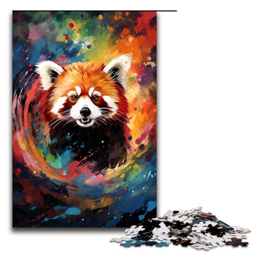 Puzzle für Erwachsene 1000 Teile Roter Panda und Schmetterling von SplattersLots buntes Puzzle Lernspiele für Zuhause DIY Spielzeug tolles Geschenk für Spiele 75 x 50 cm Puzzle für Erwachsene 1000 Teile Roter Panda und Schmetterling von SplattersLots buntes Puzzle Lernspiele für Zuhause DIY Spielzeug tolles Geschenk für Spiele 75 x 50 cm von QSYFNBZL
