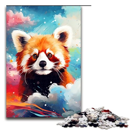 Puzzle für Erwachsene 1000 Teile Roter Panda und Schmetterling von SplattersLots buntes Puzzle für Erwachsene Holzspiele für die ganze Familie Weihnachts und Geburtstagsgeschenke 75 x 50 cm Puzzle für Erwachsene 1000 Teile Roter Panda und Schmetterling von SplattersLots buntes Puzzle für Erwachsene Holzspiele für die ganze Familie Weihnachts und Geburtstagsgeschenke 75 x 50 cm von QSYFNBZL