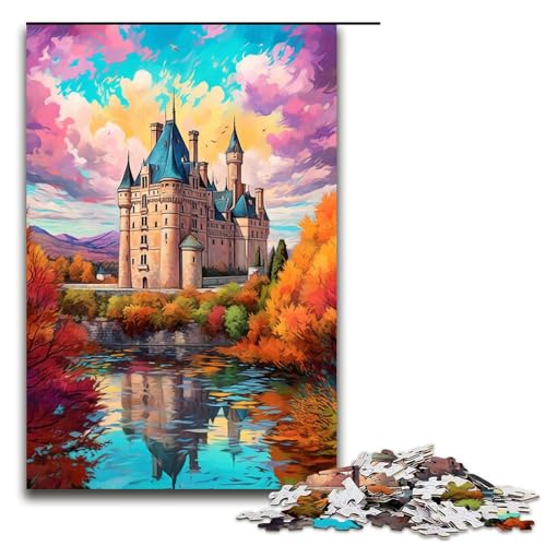Puzzle für Erwachsene 1000 Teile Schlösser der Loire DIY Puzzle Spielzeug tolle Geschenke zu Weihnachten für Teenager ab 14 Jahren 75 x 50 cm Puzzle für Erwachsene 1000 Teile Schlösser der Loire DIY Puzzle Spielzeug tolle Geschenke zu Weihnachten für Teenager ab 14 Jahren 75 x 50 cm von QSYFNBZL