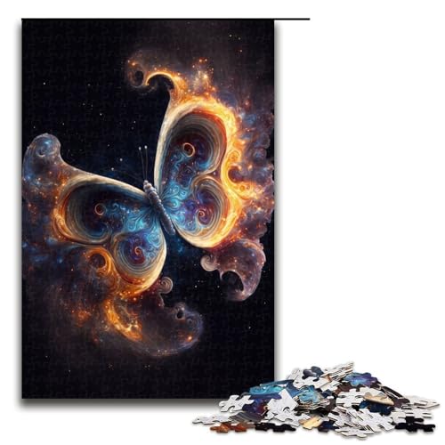 Puzzle für Erwachsene 1000 Teile Schmetterling Holzpuzzle Lernspielzeug Familienspiele 75 x 50 cm Puzzle für Erwachsene 1000 Teile Schmetterling Holzpuzzle Lernspielzeug Familienspiele 75 x 50 cm von QSYFNBZL