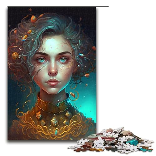 Puzzle für Erwachsene 1000 Teile Schönheitsmädchen Puzzle für Lernspiele Herausforderungsspielzeug einzigartige Heimdekoration und Geschenke 75 x 50 cm Puzzle für Erwachsene 1000 Teile Schönheitsmädchen Puzzle für Lernspiele Herausforderungsspielzeug einzigartige Heimdekoration und Geschenke 75 x 50 cm von QSYFNBZL