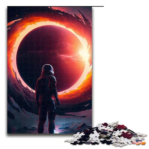 Puzzle für Erwachsene 1000 Teile Schwarzes Loch Kunstpuzzle für Erwachsene Holzspiele für die ganze Familie Weihnachts und Geburtstagsgeschenke 75 x 50 cm Puzzle für Erwachsene 1000 Teile Schwarzes Loch Kunstpuzzle für Erwachsene Holzspiele für die ganze Familie Weihnachts und Geburtstagsgeschenke 75 x 50 cm von QSYFNBZL