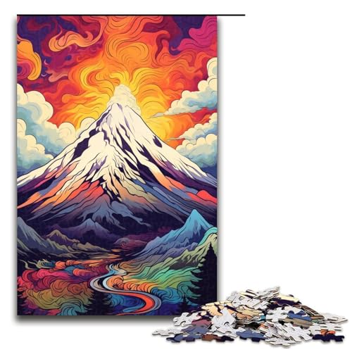 Puzzle für Erwachsene 1000 Teile Seltsamer Vulkanausbruch Lernspiele für Zuhause DIY Spielzeug tolles Geschenk für Spiele 75 x 50 cm Puzzle für Erwachsene 1000 Teile Seltsamer Vulkanausbruch Lernspiele für Zuhause DIY Spielzeug tolles Geschenk für Spiele 75 x 50 cm von QSYFNBZL