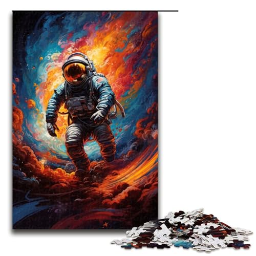 Puzzle für Erwachsene 1000 Teile Space_Surfer_buntes Spielzeug intellektuelles Spiel ganze Familie 75 x 50 cm Puzzle für Erwachsene 1000 Teile Space_Surfer_buntes Spielzeug intellektuelles Spiel ganze Familie 75 x 50 cm von QSYFNBZL