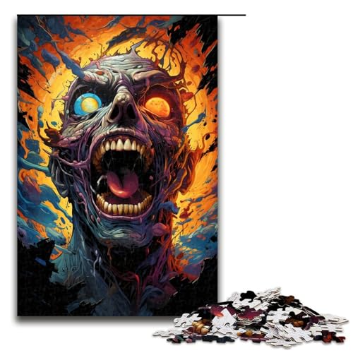 Puzzle für Erwachsene 1000 Teile Sternenhimmel Farbmalerei Monster Holzpuzzle Lernspielzeug Familienspiele 75 x 50 cm Puzzle für Erwachsene 1000 Teile Sternenhimmel Farbmalerei Monster Holzpuzzle Lernspielzeug Familienspiele 75 x 50 cm von QSYFNBZL