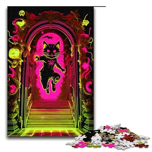 Puzzle für Erwachsene 1000 Teile Tier Neonlicht Puzzle Lernspiele für Zuhause DIY Spielzeug tolles Geschenk für Spiele 75 x 50 cm Puzzle für Erwachsene 1000 Teile Tier Neonlicht Puzzle Lernspiele für Zuhause DIY Spielzeug tolles Geschenk für Spiele 75 x 50 cm von QSYFNBZL