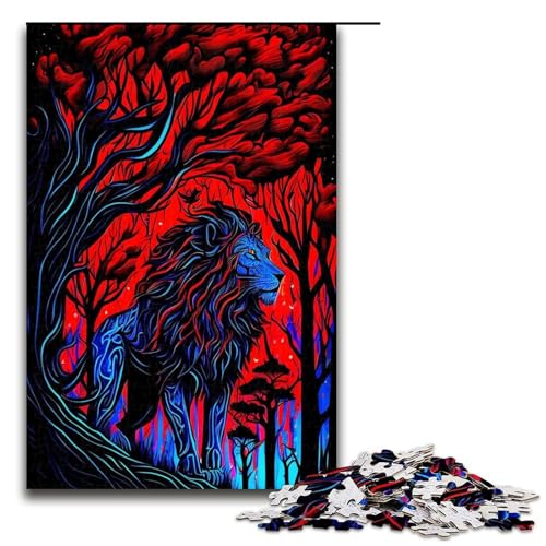 Puzzle für Erwachsene 1000 Teile Tierpuzzle für Erwachsene Holz Familienspiele Weihnachts und Geburtstagsgeschenke 75 x 50 cm Puzzle für Erwachsene 1000 Teile Tierpuzzle für Erwachsene Holz Familienspiele Weihnachts und Geburtstagsgeschenke 75 x 50 cm von QSYFNBZL