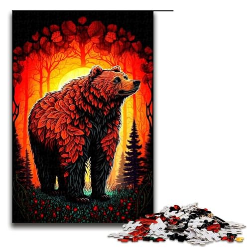 Puzzle für Erwachsene 1000 Teile Tierspielzeug Denkspiel ganze Familie 75 x 50 cm Puzzle für Erwachsene 1000 Teile Tierspielzeug Denkspiel ganze Familie 75 x 50 cm von QSYFNBZL
