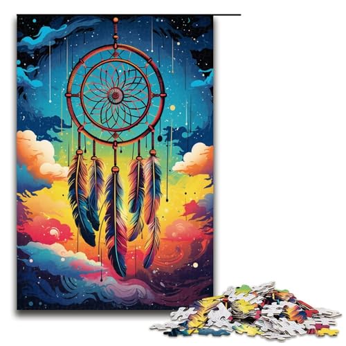 Puzzle für Erwachsene 1000 Teile Traumfänger von SplattersLots Dickes buntes Puzzle für Erwachsene Holzspiele für die ganze Familie Weihnachts und Geburtstagsgeschenke 75 x 50 cm Puzzle für Erwachsene 1000 Teile Traumfänger von SplattersLots Dickes buntes Puzzle für Erwachsene Holzspiele für die ganze Familie Weihnachts und Geburtstagsgeschenke 75 x 50 cm von QSYFNBZL