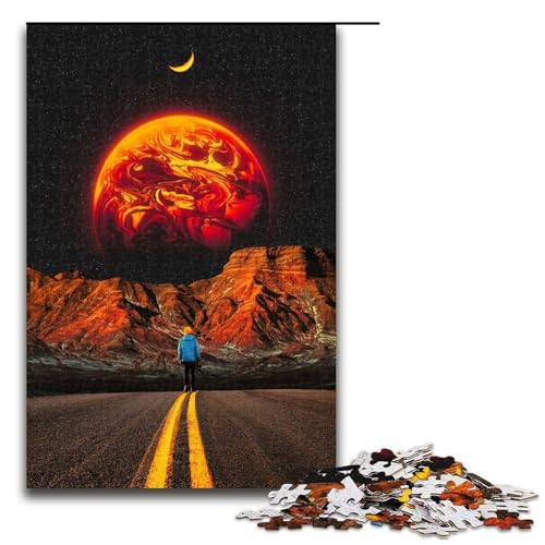 Puzzle für Erwachsene 1000 Teile Traumlandschaft Geburtstagsgeschenk Geschenke für Teenager ab 14 Jahren 75 x 50 cm Puzzle für Erwachsene 1000 Teile Traumlandschaft Geburtstagsgeschenk Geschenke für Teenager ab 14 Jahren 75 x 50 cm von QSYFNBZL