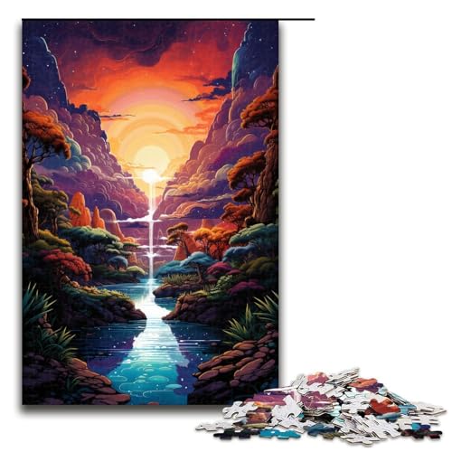 Puzzle für Erwachsene 1000 Teile Traumlandschaft Puzzle Lernspiele für Zuhause DIY Spielzeug tolles Geschenk für Spiele 75 x 50 cm Puzzle für Erwachsene 1000 Teile Traumlandschaft Puzzle Lernspiele für Zuhause DIY Spielzeug tolles Geschenk für Spiele 75 x 50 cm von QSYFNBZL