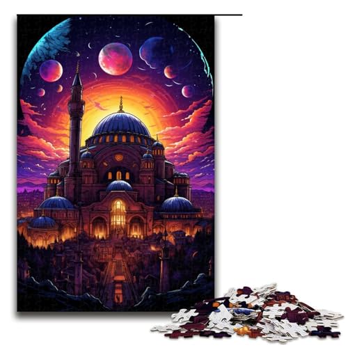 Puzzle für Erwachsene 1000 Teile Türkiye Hagia Sophia Puzzlespiel Spielzeug lustig 75 x 50 cm von QSYFNBZL