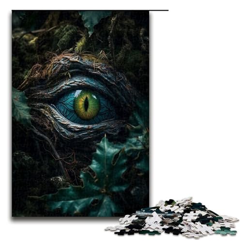 Puzzle für Erwachsene 1000 Teile Walddrachen Smaragdaugen Muster Zusammenbau hilft dem Gehirn süchtig machendes Spielzeug zur Förderung der Geduld 75 x 50 cm Puzzle für Erwachsene 1000 Teile Walddrachen Smaragdaugen Muster Zusammenbau hilft dem Gehirn süchtig machendes Spielzeug zur Förderung der Geduld 75 x 50 cm von QSYFNBZL