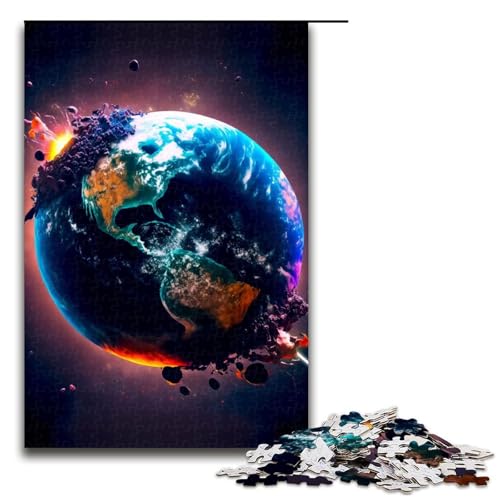 Puzzle für Erwachsene 1000 Teile Weltuntergangspuzzle Lernspiele für Zuhause DIY Spielzeug tolles Geschenk für Spiele 75 x 50 cm Puzzle für Erwachsene 1000 Teile Weltuntergangspuzzle Lernspiele für Zuhause DIY Spielzeug tolles Geschenk für Spiele 75 x 50 cm von QSYFNBZL
