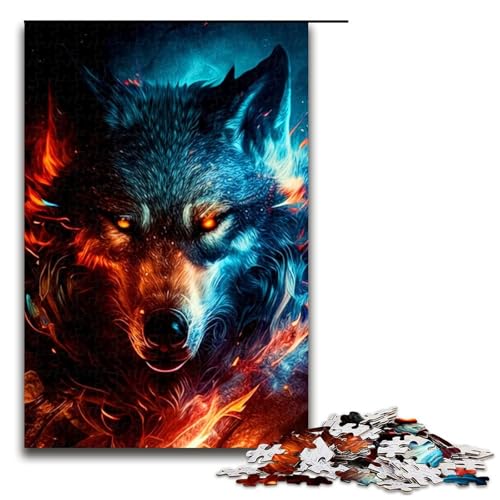 Puzzle für Erwachsene 1000 Teile Wolf.. Puzzle für Erwachsene Holz Familienspiele Weihnachts und Geburtstagsgeschenke 75 x 50 cm Puzzle für Erwachsene 1000 Teile Wolf.. Puzzle für Erwachsene Holz Familienspiele Weihnachts und Geburtstagsgeschenke 75 x 50 cm von QSYFNBZL
