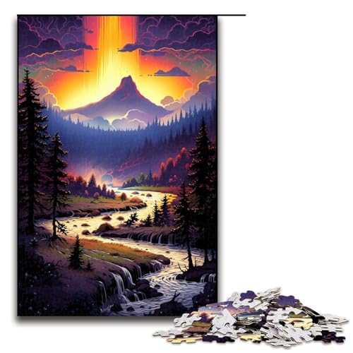 Puzzle für Erwachsene 1000 Teile Yellowstone Nationalpark USA Puzzle für Erwachsene Holzspiele für die ganze Familie Weihnachts und Geburtstagsgeschenke 75 x 50 cm Puzzle für Erwachsene 1000 Teile Yellowstone Nationalpark USA Puzzle für Erwachsene Holzspiele für die ganze Familie Weihnachts und Geburtstagsgeschenke 75 x 50 cm von QSYFNBZL