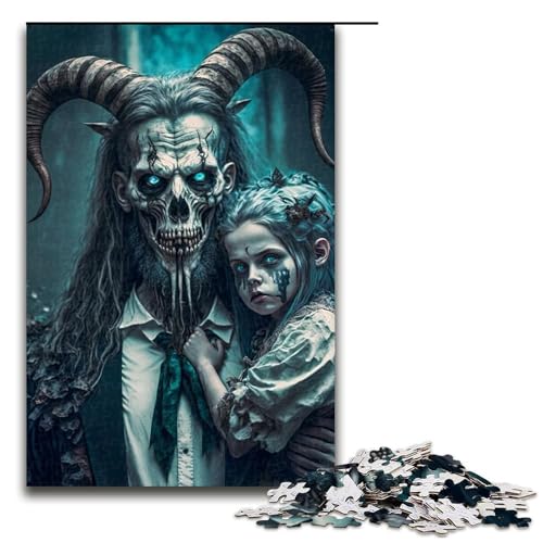 Puzzle für Erwachsene 1000 Teile Ziegenteufel Spielzeug intellektuelles Spiel ganze Familie 75 x 50 cm Puzzle für Erwachsene 1000 Teile Ziegenteufel Spielzeug intellektuelles Spiel ganze Familie 75 x 50 cm von QSYFNBZL