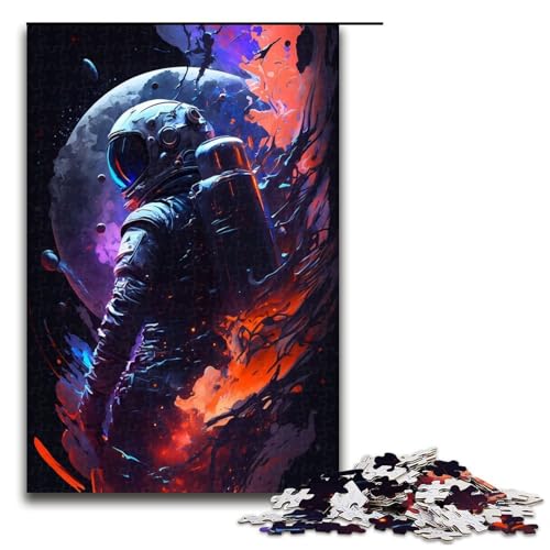 Puzzle für Erwachsene 1000 Teile abstraktes Weltraumspielzeug intellektuelles Spiel ganze Familie 75 x 50 cm Puzzle für Erwachsene 1000 Teile abstraktes Weltraumspielzeug intellektuelles Spiel ganze Familie 75 x 50 cm von QSYFNBZL