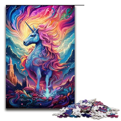 Puzzle für Erwachsene 1000 Teile brillantes Einhorn Puzzle für Erwachsene Holzspiele für die ganze Familie Weihnachtsund Geburtstagsgeschenke 75 x 50 cm Puzzle für Erwachsene 1000 Teile brillantes Einhorn Puzzle für Erwachsene Holzspiele für die ganze Familie Weihnachtsund Geburtstagsgeschenke 75 x 50 cm von QSYFNBZL