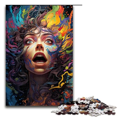 Puzzle für Erwachsene 1000 Teile buntes Mädchen Puzzle Lernspiele für Zuhause DIY Spielzeug tolles Geschenk für Spiele 75 x 50 cm Puzzle für Erwachsene 1000 Teile buntes Mädchen Puzzle Lernspiele für Zuhause DIY Spielzeug tolles Geschenk für Spiele 75 x 50 cm von QSYFNBZL