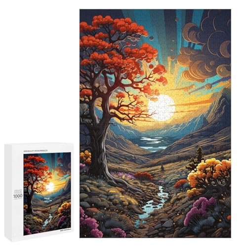 Puzzle für Erwachsene 1000 Teile farbenfrohe Psychedelia of Sagebrush Puzzle für Lernspiele Herausforderungsspielzeug einzigartige Heimdekoration und Geschenke 75 x 50 cm Puzzle für Erwachsene 1000 Teile farbenfrohe Psychedelia of Sagebrush Puzzle für Lernspiele Herausforderungsspielzeug einzigartige Heimdekoration und Geschenke 75 x 50 cm von QSYFNBZL