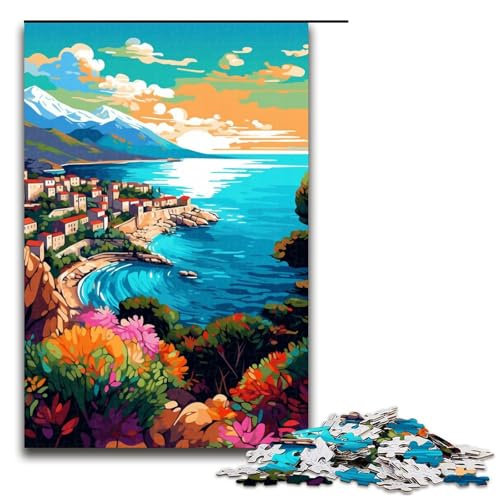 Puzzle für Erwachsene 1000 Teile farbenfrohe psychedelische Landschaft Puzzle für Lernspiele Herausforderungsspielzeug einzigartige Heimdekoration und Geschenke 75 x 50 cm Puzzle für Erwachsene 1000 Teile farbenfrohe psychedelische Landschaft Puzzle für Lernspiele Herausforderungsspielzeug einzigartige Heimdekoration und Geschenke 75 x 50 cm von QSYFNBZL
