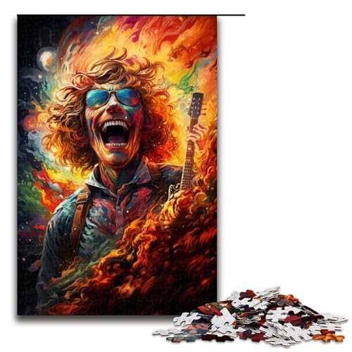 Puzzle für Erwachsene 1000 Teile farbenfrohes Männergemälde Geburtstagsgeschenk für Teenager ab 14 Jahren 75 x 50 cm Puzzle für Erwachsene 1000 Teile farbenfrohes Männergemälde Geburtstagsgeschenk für Teenager ab 14 Jahren 75 x 50 cm von QSYFNBZL