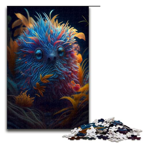 Puzzle für Erwachsene 1000 Teile gewelltes Fantasie Tier Puzzle für Erwachsene Holz Familienspiele Weihnachts und Geburtstagsgeschenke 75 x 50 cm Puzzle für Erwachsene 1000 Teile gewelltes Fantasie Tier Puzzle für Erwachsene Holz Familienspiele Weihnachts und Geburtstagsgeschenke 75 x 50 cm von QSYFNBZL