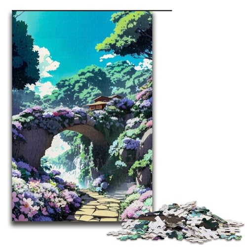 Puzzle für Erwachsene 1000 Teile im japanischen Stil Geburtstagsgeschenk für Teenager ab 14 Jahren 75 x 50 cm Puzzle für Erwachsene 1000 Teile im japanischen Stil Geburtstagsgeschenk für Teenager ab 14 Jahren 75 x 50 cm von QSYFNBZL