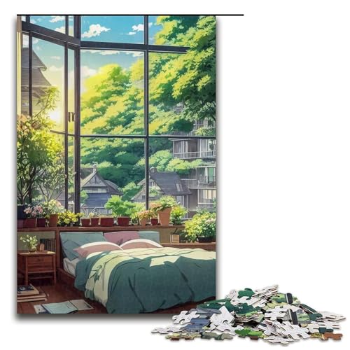 Puzzle für Erwachsene 1000 Teile im japanischen Stil Geburtstagsgeschenk für Teenager ab 14 Jahren 75 x 50 cm Puzzle für Erwachsene 1000 Teile im japanischen Stil Geburtstagsgeschenk für Teenager ab 14 Jahren 75 x 50 cm von QSYFNBZL