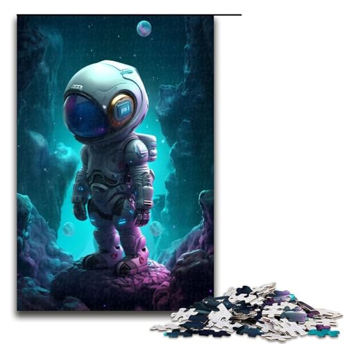 Puzzle für Erwachsene 1000 Teile kleines Astronauten Puzzle Spaß für die ganze Familie tolles Geschenk für Teenager ab 14 Jahren 75 x 50 cm Puzzle für Erwachsene 1000 Teile kleines Astronauten Puzzle Spaß für die ganze Familie tolles Geschenk für Teenager ab 14 Jahren 75 x 50 cm von QSYFNBZL
