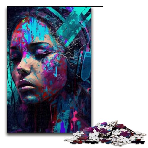 Puzzle für Erwachsene 1000 Teile leuchtende Göttin Puzzle für Erwachsene Holzspiele für die ganze Familie Weihnachts und Geburtstagsgeschenke 75 x 50 cm Puzzle für Erwachsene 1000 Teile leuchtende Göttin Puzzle für Erwachsene Holzspiele für die ganze Familie Weihnachts und Geburtstagsgeschenke 75 x 50 cm von QSYFNBZL