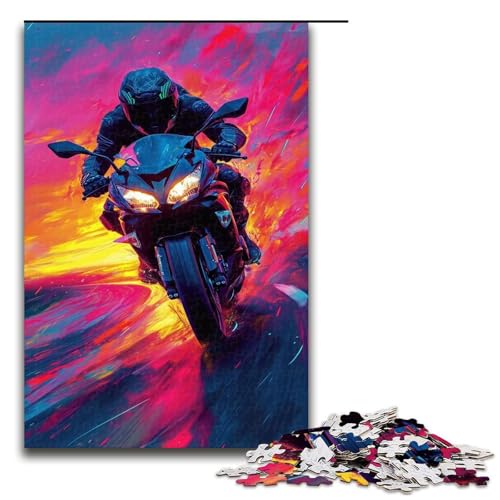 Puzzle für Erwachsene 1000 Teile psychedelische Kunst Katzen Puzzle für Kinder Holzpuzzle dekomprimierendes intellektuelles Lernspielzeug 1000 Teile Puzzle für Erwachsene 1000 Teile psychedelische Kunst Katzen Puzzle für Kinder Holzpuzzle dekomprimierendes intellektuelles Lernspielzeug 1000 Teile von QSYFNBZL