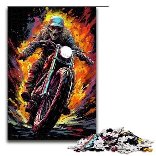 Puzzle für Erwachsene 1000 Teile psychedelisches Farbrennmuster zum Zusammenbauen hilft dem Gehirn süchtig machendes Spielzeug zur Förderung der Geduld 75 x 50 cm Puzzle für Erwachsene 1000 Teile psychedelisches Farbrennmuster zum Zusammenbauen hilft dem Gehirn süchtig machendes Spielzeug zur Förderung der Geduld 75 x 50 cm von QSYFNBZL