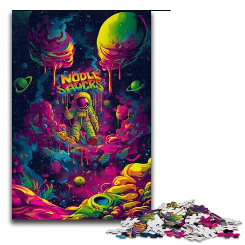 Puzzle für Erwachsene 1000 Teile psychedelisches verrücktes Astronauten Puzzle Geburtstagsgeschenk für Teenager ab 14 Jahren 1000 Teile Puzzle für Erwachsene 1000 Teile psychedelisches verrücktes Astronauten Puzzle Geburtstagsgeschenk für Teenager ab 14 Jahren 1000 Teile von QSYFNBZL