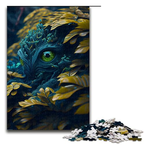 Puzzle für Erwachsene 1000 Teile verstecktes außerirdisches Pflanzenmonster Puzzle für Erwachsene Holzspiele für die ganze Familie Weihnachts und Geburtstagsgeschenke 75 x 50 cm Puzzle für Erwachsene 1000 Teile verstecktes außerirdisches Pflanzenmonster Puzzle für Erwachsene Holzspiele für die ganze Familie Weihnachts und Geburtstagsgeschenke 75 x 50 cm von QSYFNBZL