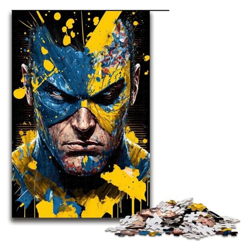 Puzzle für Erwachsene 1000 Teile wütender Superheld Geburtstagsgeschenk für Teenager ab 14 Jahren 75 x 50 cm Puzzle für Erwachsene 1000 Teile wütender Superheld Geburtstagsgeschenk für Teenager ab 14 Jahren 75 x 50 cm von QSYFNBZL