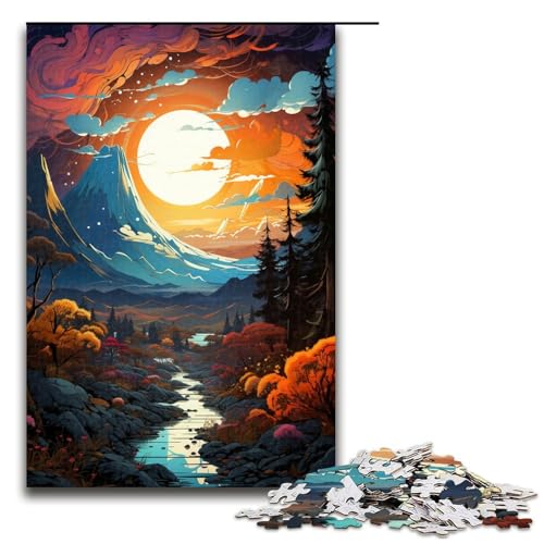 Puzzle für Erwachsene 1000 Teile wunderschöne Fantasielandschaft Geburtstagsgeschenk für Teenager ab 14 Jahren 75 x 50 cm Puzzle für Erwachsene 1000 Teile wunderschöne Fantasielandschaft Geburtstagsgeschenk für Teenager ab 14 Jahren 75 x 50 cm von QSYFNBZL