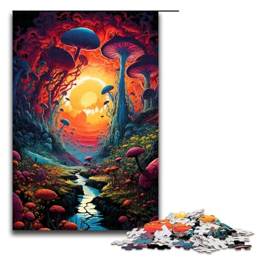Puzzle für Erwachsene 1000 Teile wunderschöne Fantasielandschaft Geburtstagsgeschenk für Teenager ab 14 Jahren 75 x 50 cm Puzzle für Erwachsene 1000 Teile wunderschöne Fantasielandschaft Geburtstagsgeschenk für Teenager ab 14 Jahren 75 x 50 cm von QSYFNBZL