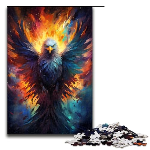 Puzzle für Erwachsene 1000 teiliges Gemälde eines bunten Phönix Puzzle für Erwachsene Holzspiele für die ganze Familie Weihnachts und Geburtstagsgeschenke 75 x 50 cm Puzzle für Erwachsene 1000 teiliges Gemälde eines bunten Phönix Puzzle für Erwachsene Holzspiele für die ganze Familie Weihnachts und Geburtstagsgeschenke 75 x 50 cm von QSYFNBZL