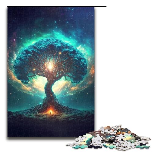 Puzzle für Erwachsene 1000 teiliges magisches Baumpuzzle für Erwachsene Holzspiele für die ganze Familie Weihnachts und Geburtstagsgeschenke 75 x 50 cm Puzzle für Erwachsene 1000 teiliges magisches Baumpuzzle für Erwachsene Holzspiele für die ganze Familie Weihnachts und Geburtstagsgeschenke 75 x 50 cm von QSYFNBZL