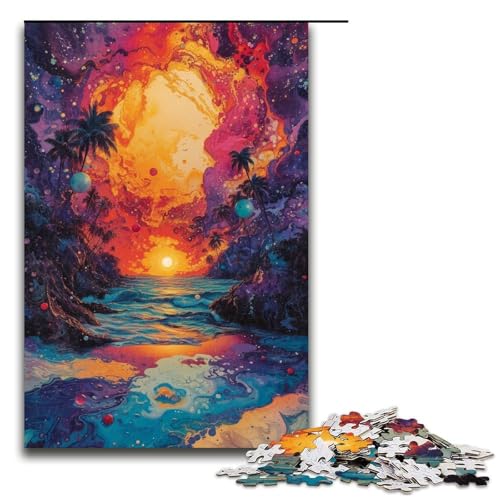 Puzzle für Erwachsene 1000 teiliges tropisches Strandpuzzle für Erwachsene Holzspiele für die ganze Familie Weihnachts und Geburtstagsgeschenke 75 x 50 cm Puzzle für Erwachsene 1000 teiliges tropisches Strandpuzzle für Erwachsene Holzspiele für die ganze Familie Weihnachts und Geburtstagsgeschenke 75 x 50 cm von QSYFNBZL