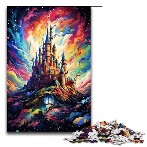 Puzzle für Erwachsene Das Schloss ist von Spritzern umgeben viele Bunte 1000 Teile Puzzle tolles Geschenk geeignet für und Teenager ab 14 Jahren 75 x 50 cm Puzzle für Erwachsene Das Schloss ist von Spritzern umgeben viele Bunte 1000 Teile Puzzle tolles Geschenk geeignet für und Teenager ab 14 Jahren 75 x 50 cm von QSYFNBZL