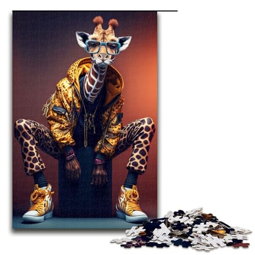 Puzzle für Erwachsene Giraffentänzerin 1000 Teile tolles Geschenk geeignet für Teenager ab 14 Jahren 75 x 50 cm Puzzle für Erwachsene Giraffentänzerin 1000 Teile tolles Geschenk geeignet für Teenager ab 14 Jahren 75 x 50 cm von QSYFNBZL